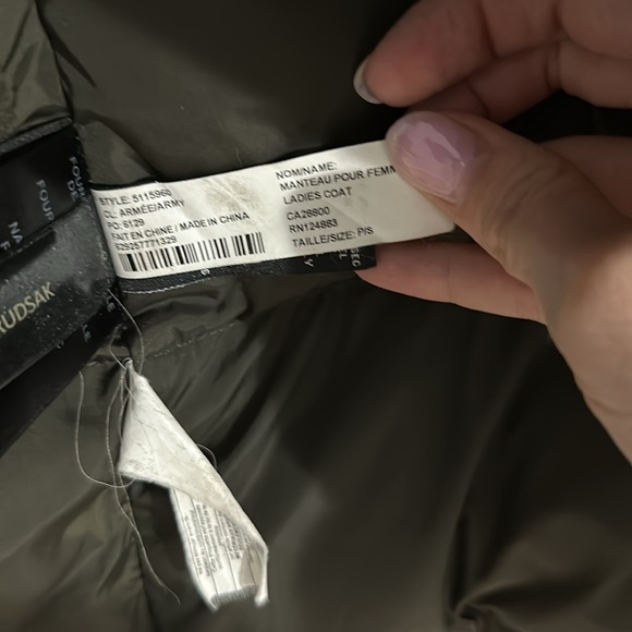 RUDSAK small Army green parka - Picture 6 of 6